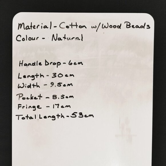 Set of 2 Cotton Hanging Baskets NWOT #7 - Picture 7 of 7